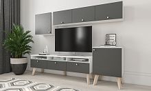Стенка Нордик-7 Фасады МДФ
