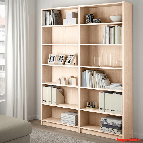 Стеллаж Билли 03 IKEA Дуб молочный фото 3