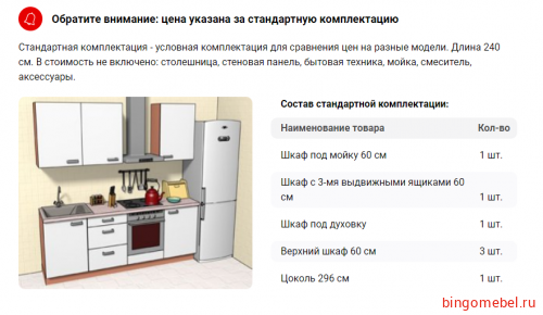 Кухонный гарнитур Римини  фото 3