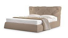 Кровать Тесей коричневого цвета 160*200 см