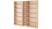 Шкаф-стеллаж Билли 01 IKEA Орех Экко