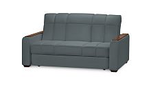 Прямой диван-кровать Гадар темно-серого цвета 120*200 см