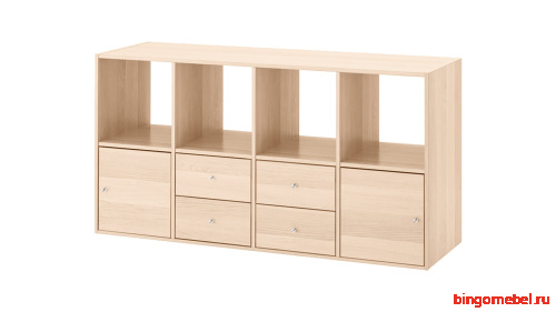 Стеллаж Билли 24 IKEA Дуб Молочный
