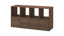 Стеллаж Билли 24 IKEA Орех Экко
